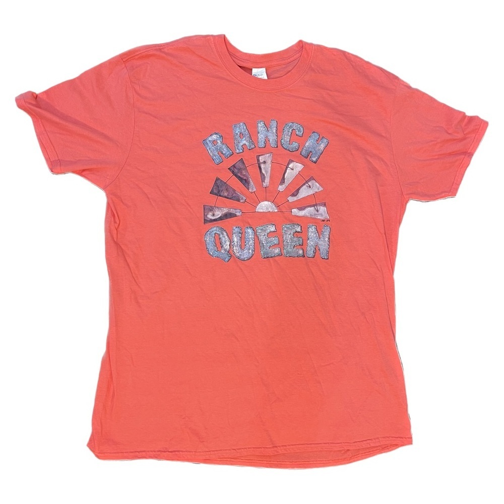 L&B Life Ranch Queen Graphic Tee Size 2X